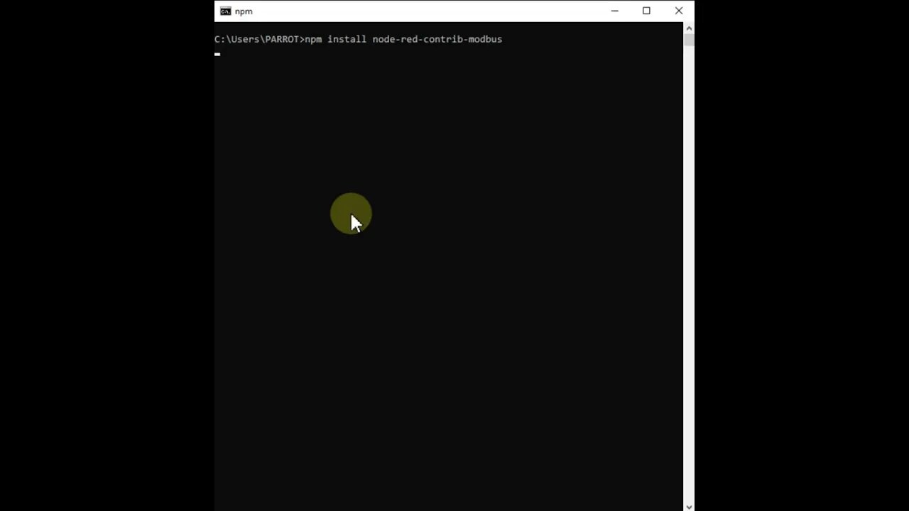 How to Install node-red-contrib-modbus Node in Node-RED from Command Line(CMD) | IIoT | IoT |