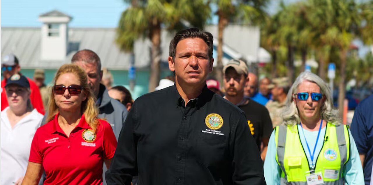 DeSantis Sets State of Emergency in 35 Florida Counties Before Milton