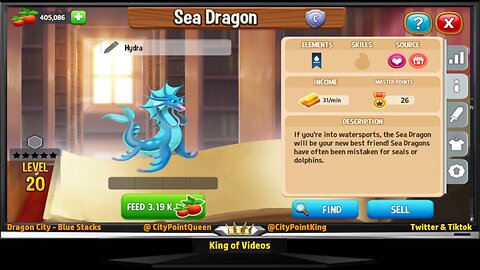 Dragon City - Sea Dragon