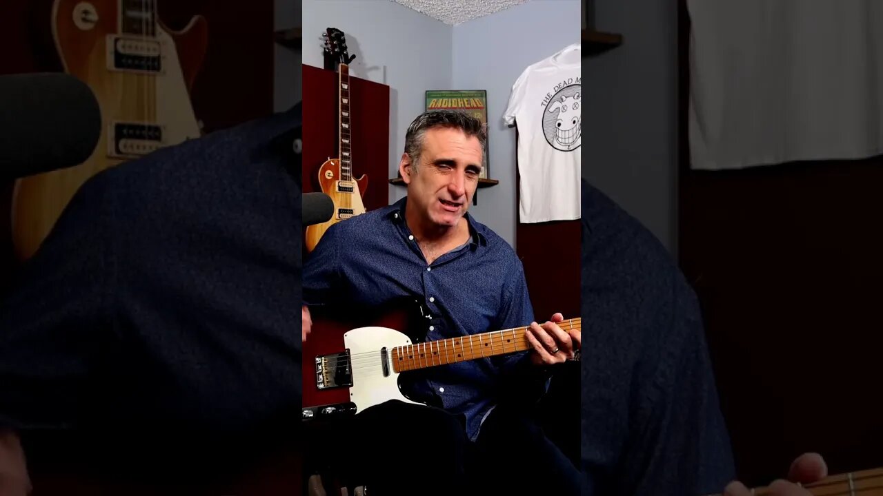 Excerpt from my kashmir demystified video (how to play the first riff) #shorts