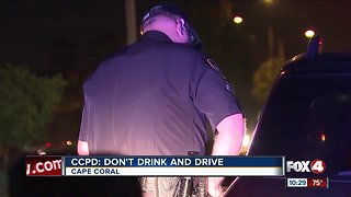 Cape Coral Police crackdown on drunk driving