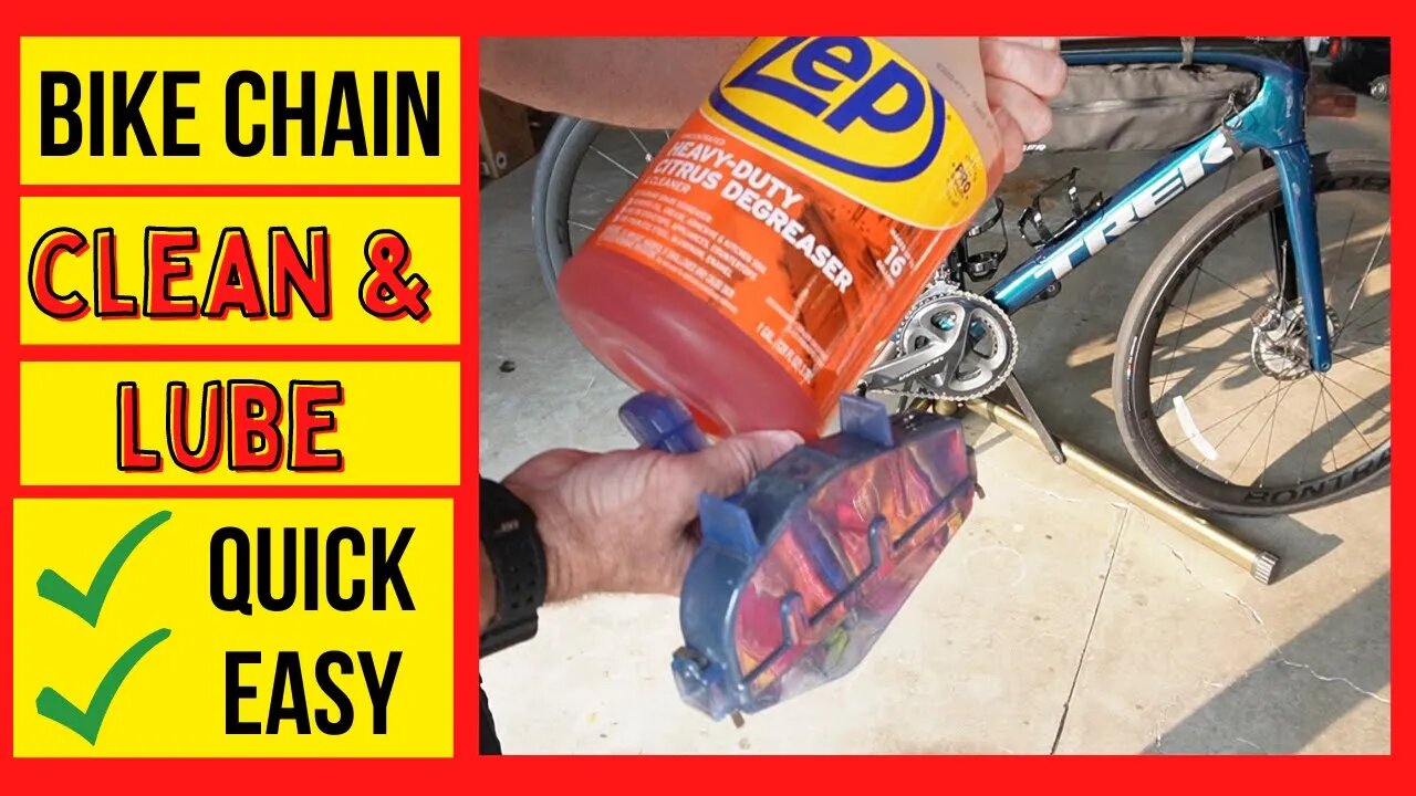 How to Painlessly Clean & Lube your Road Bike Chain in Just Minutes!