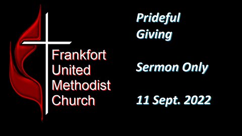 Prideful Giving