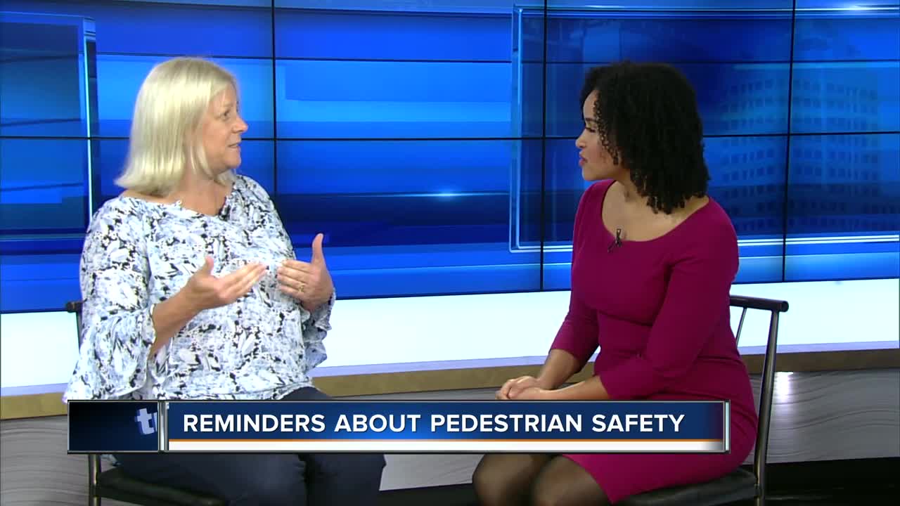 Reminders about pedestrian safety