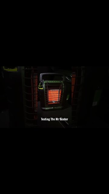 Mr Heater In The Truck