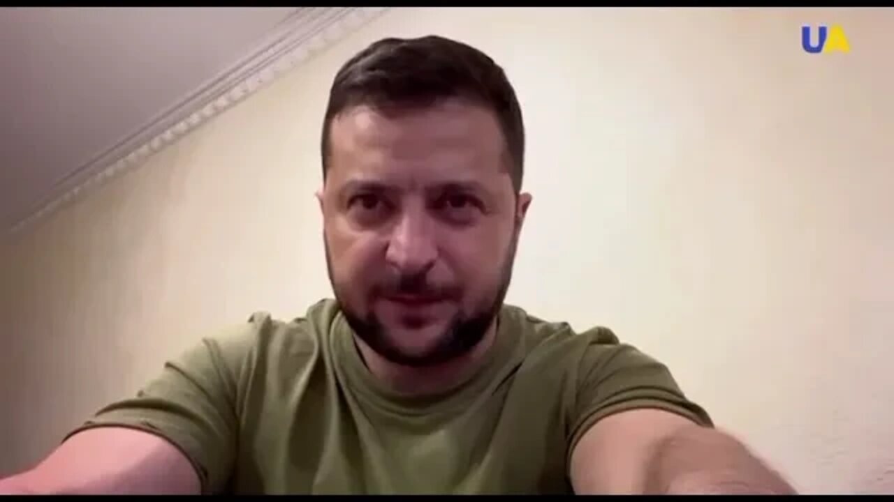 Address from Ukrainian president Volodymyr Zelenskyy