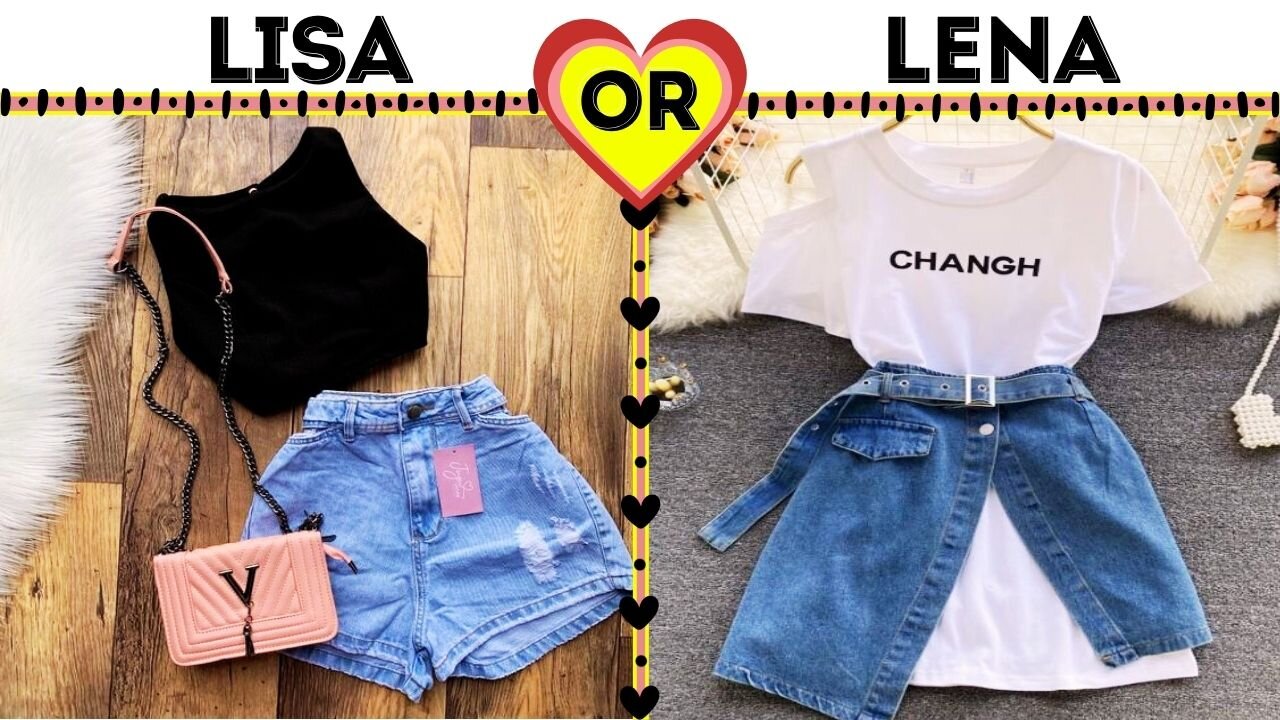 LISA OR LENA 🌟 [FASHION] ♥ #lisa #lisaandlena #lena #lisaorlena #lisalena