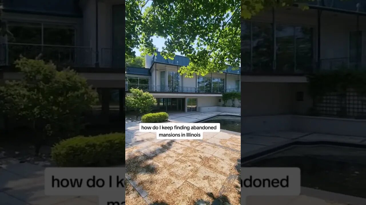 how do I keep finding abandoned mansions in illinois?