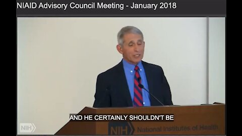 Dr Fauci there will be a pandemic under Trump