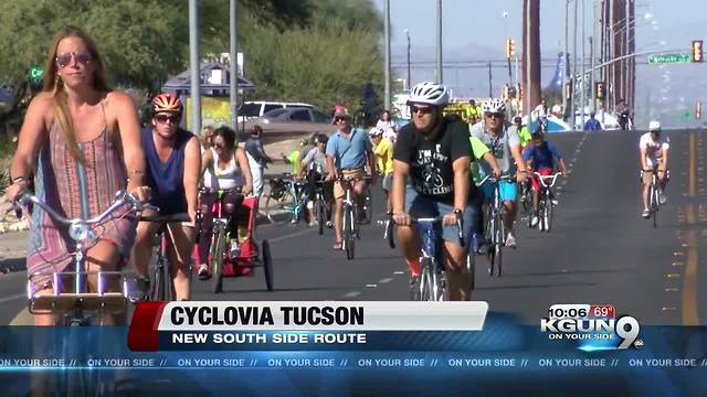 Cyclovia Tucson with another successful event, this time with new route