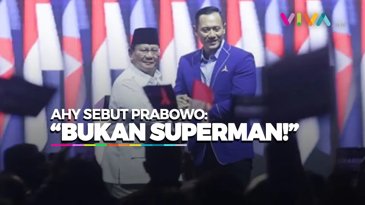 Puji Selangit, AHY dan Seisi JCC Berapi-api Teriak Nama Prabowo