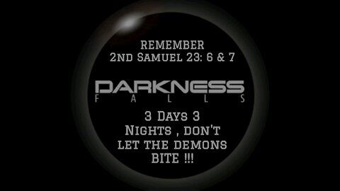 Divine Message To All 144 Spiritual Personnel ! The 3 Days of Darkness Is Upon Us ! Get Ready Now !!