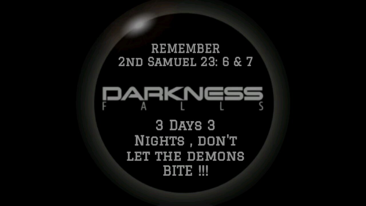 Divine Message To All 144 Spiritual Personnel ! The 3 Days of Darkness Is Upon Us ! Get Ready Now !!