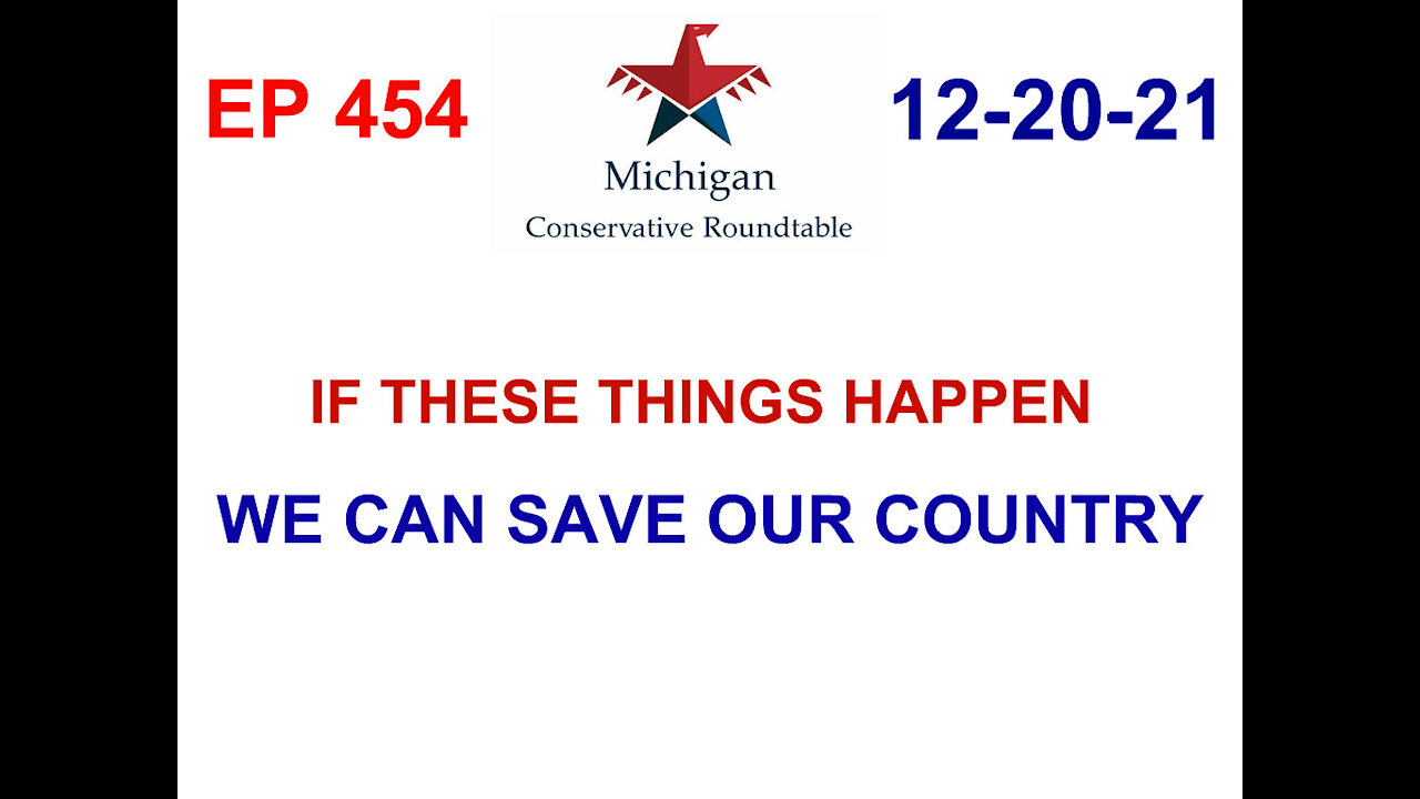 What we must do to save our great nation