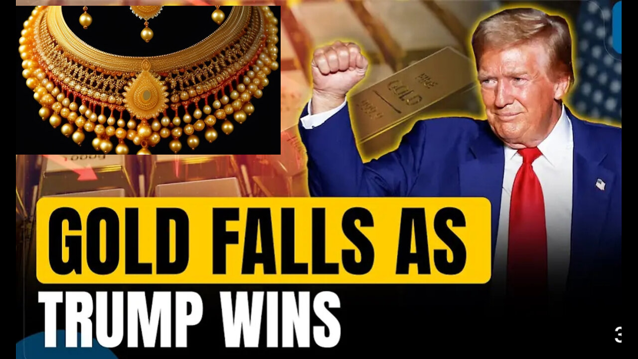 Gold price in stock market |Trump effect