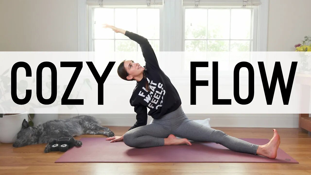 Gentle, Relaxing, Cozy Flow | 20-Minute Home Yoga