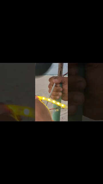 Watch Close Up This Crisp LED Lights Powered Only By Handmade Wind Turbine