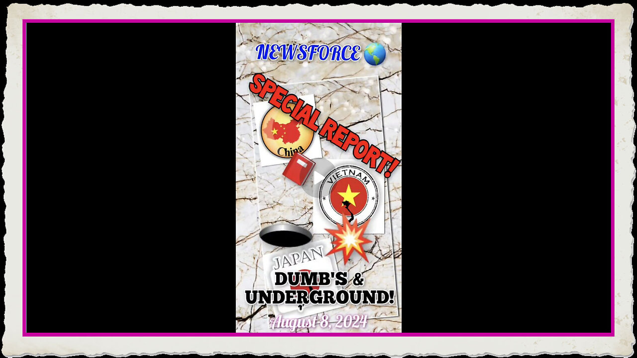 Newsforce 🌎 SPECIAL REPORT! 🚨 Dumb's Underground!