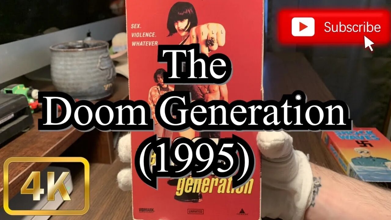 [0039] THE DOOM GENERATION (1995) VHS [INSPECT] [#thedoomgeneration #thedoomgenerationVHS]