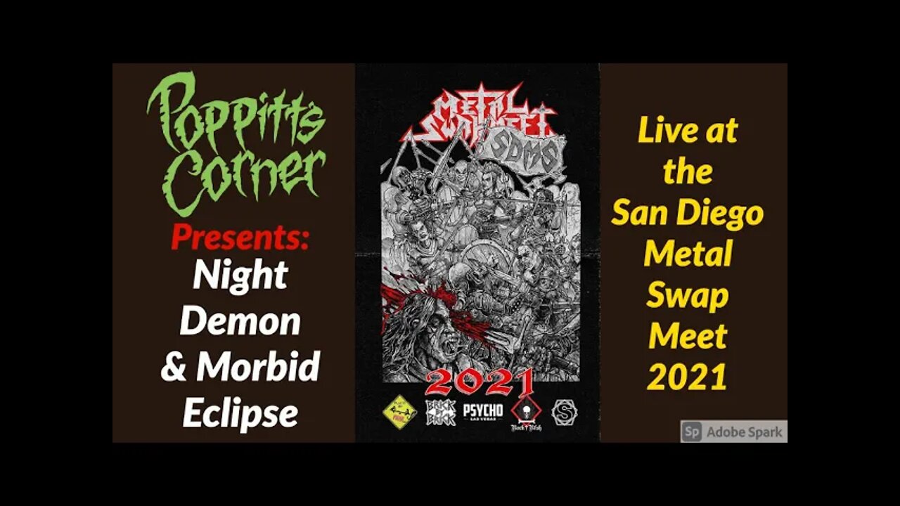 PC | SD Metal Swapmeet 2021 with Night Demon and Morbid Eclipse