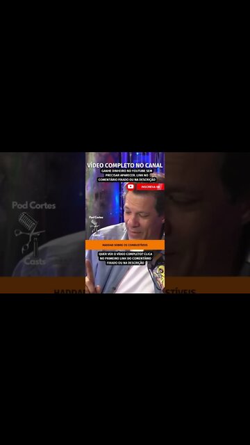 HADDAD SOBRE OS COMBUSTÍVEIS #shorts #haddad #fernandohaddad #tarcisiodefreitas #eleições2022