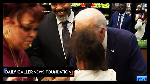 Joe Biden Gets Uncomfortably Close To Little Girl In Grocery Store