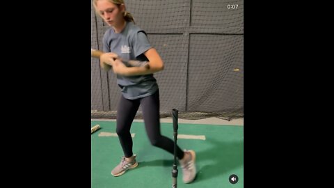 Hitting drill - parallel bat