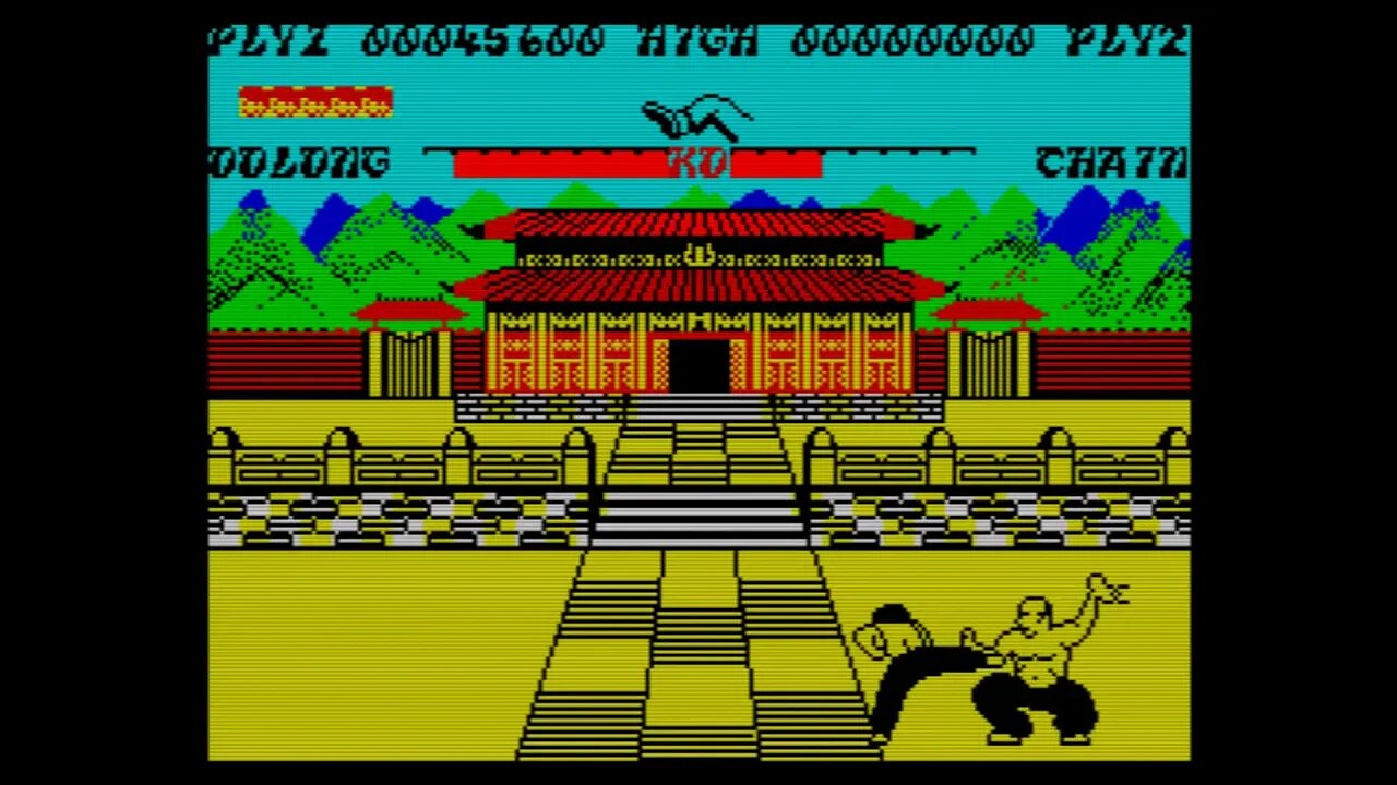 Zx Spectrum Games - Yie Ar Kung Fu