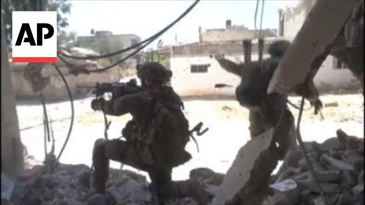 Video of Israel's military operations in the Gaza Strip