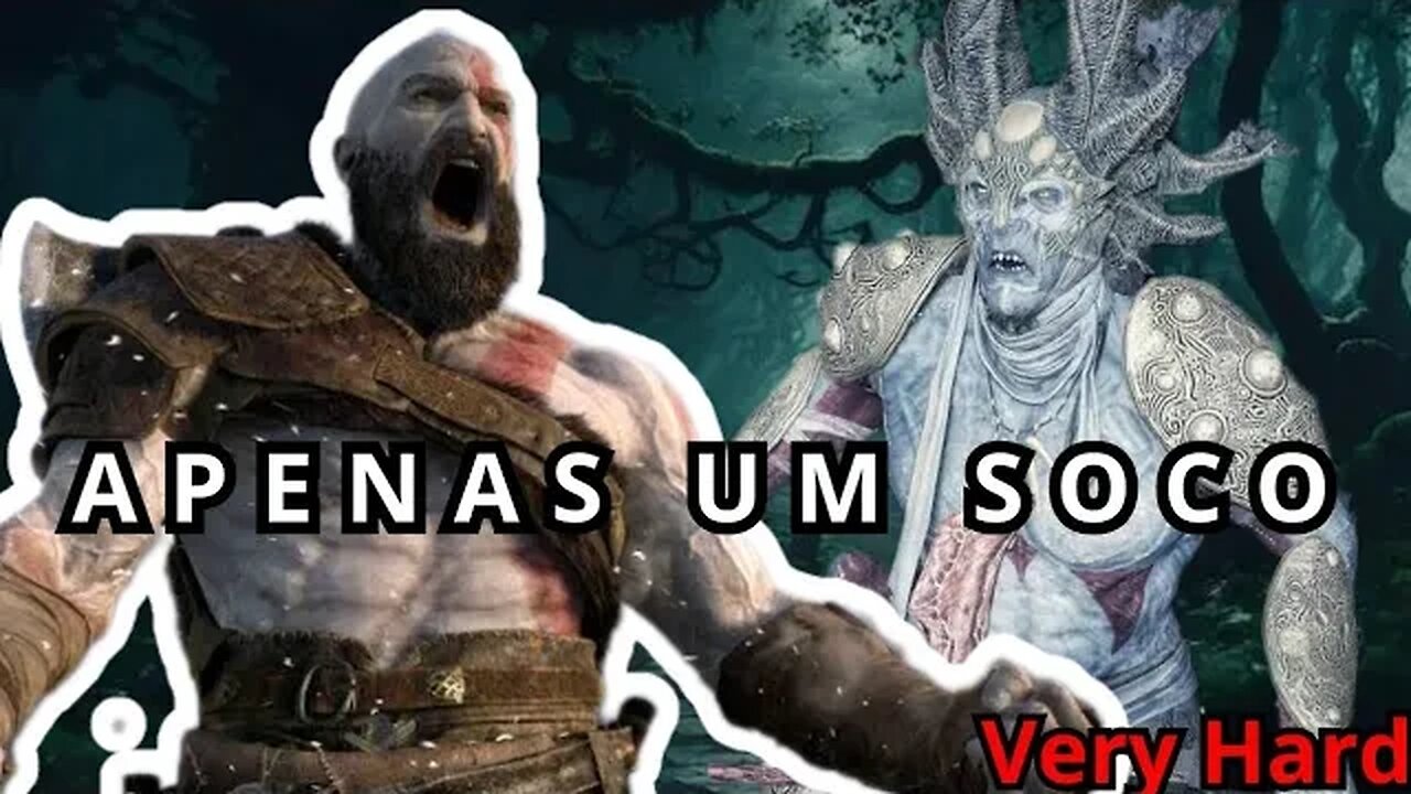 Derrotado Um Rei Das Fadas Sombrio Apenas Com Soco - God of War Very Hard