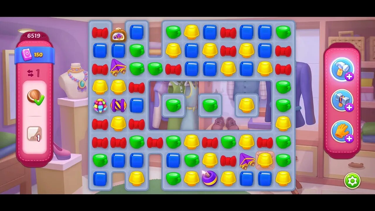 Playrix Homescapes Gameplay Walkthrough Level 6519