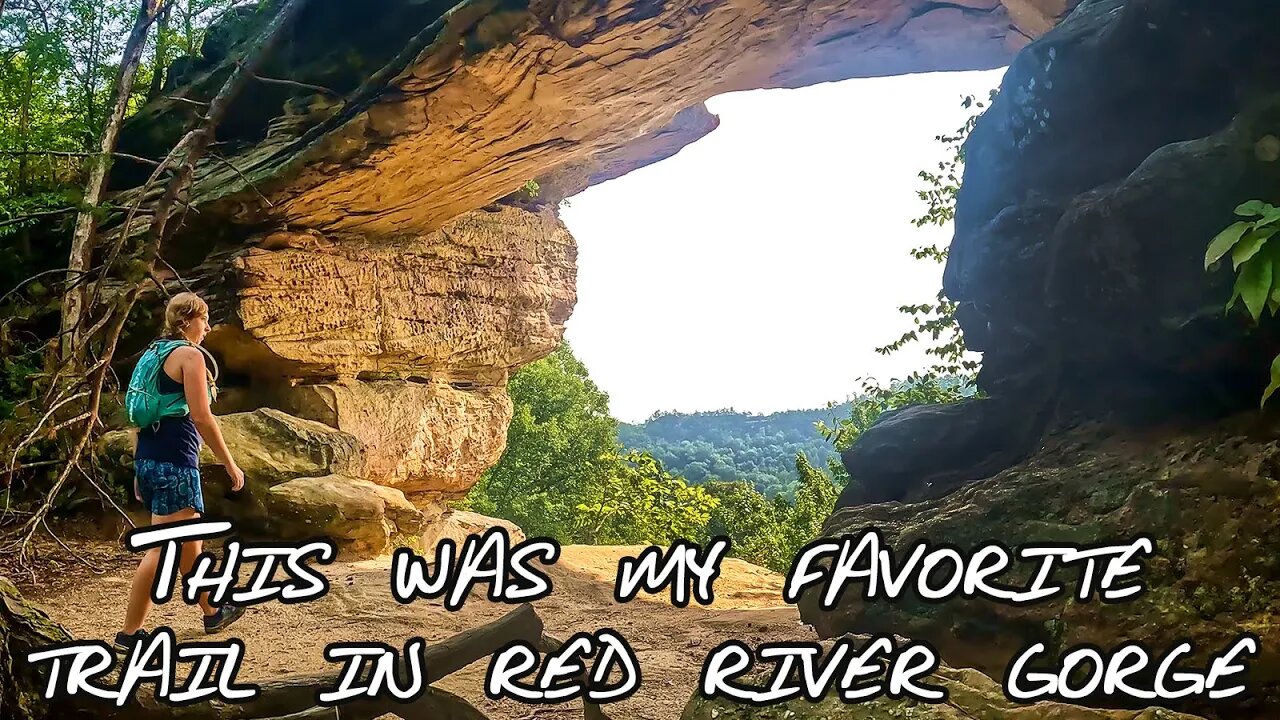 Exploring the Most Popular Trail in Red River Gorge-Double Arch, Courthouse Rock, and Auxier Ridge