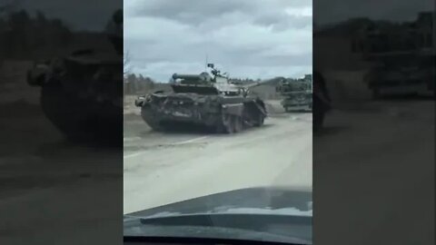 Destroyed Russian column￼