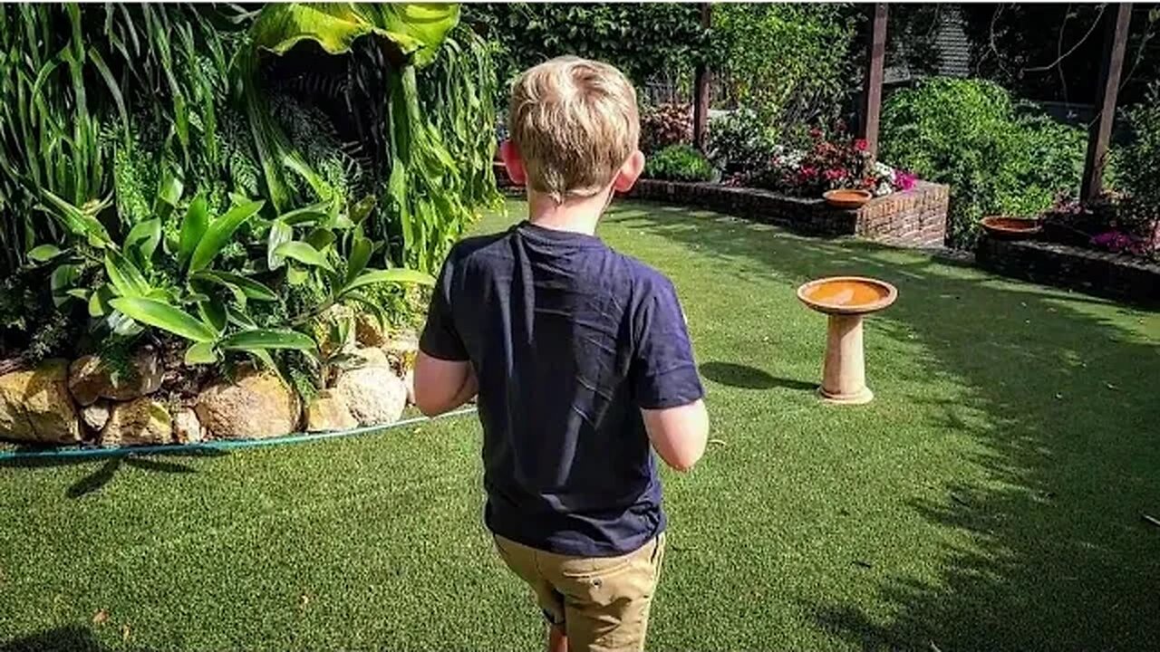 Bradley gives us the tour of Grandad's place.