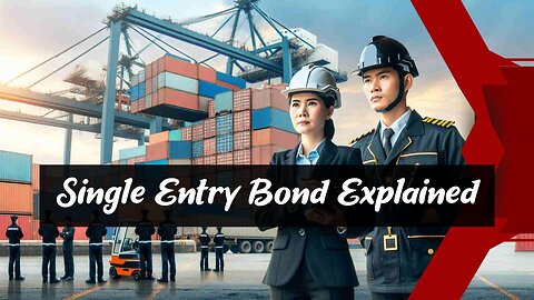 Can the Single Entry Bond be utilized for both ocean and air shipments?