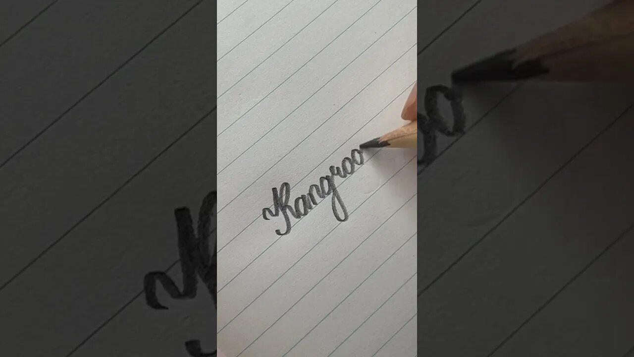 Beautiful cursive handwriting you must learn 😍 #handwriting