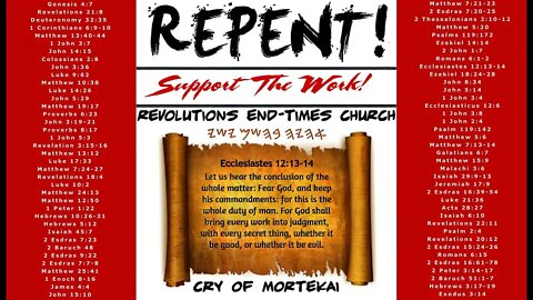 Why would an Immoral Society receive a DOCTRINE OF MORALS (they wouldn't &don't, they hate Christ!)
