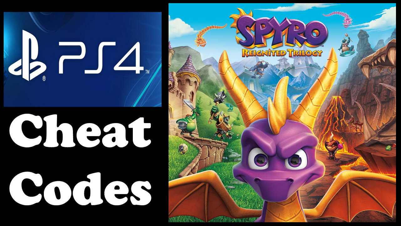 Spyro the reignited trilogy Ps4 cheats