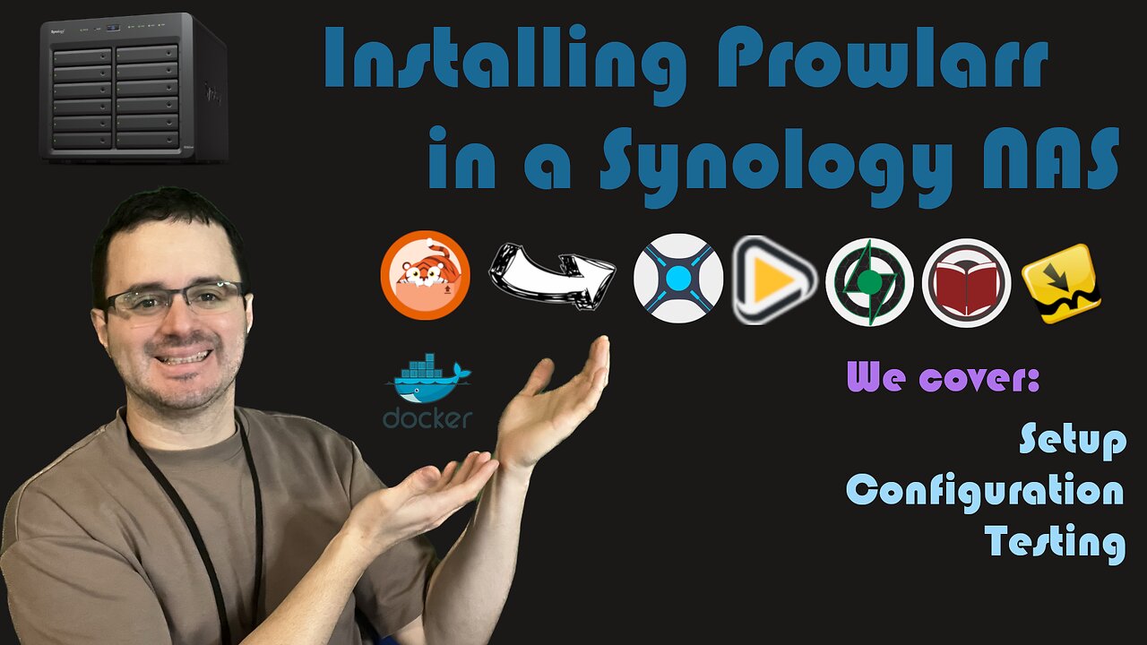 Install Prowlarr using Docker in a Synology NAS