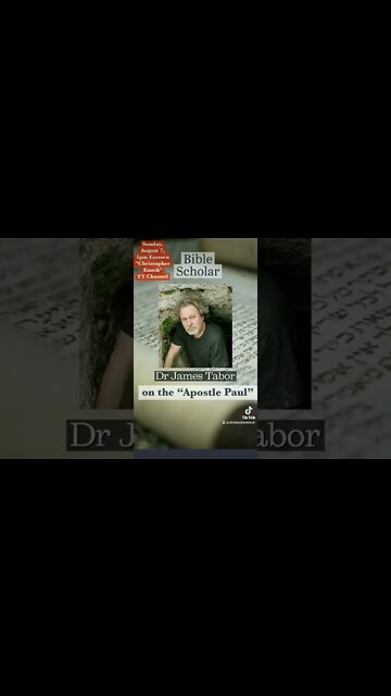 James Tabor - Right Here on YouTube LIVE - Sunday, August 7, 1pm Eastern