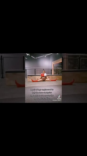 Inflexible girl turned super flexible #shorts