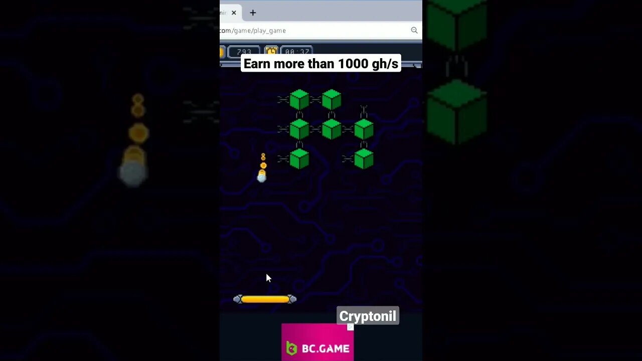 How to play cryptonoid 1000gh #cryptonil #short #game #rollercoin #crypto #cryptocurrency #review