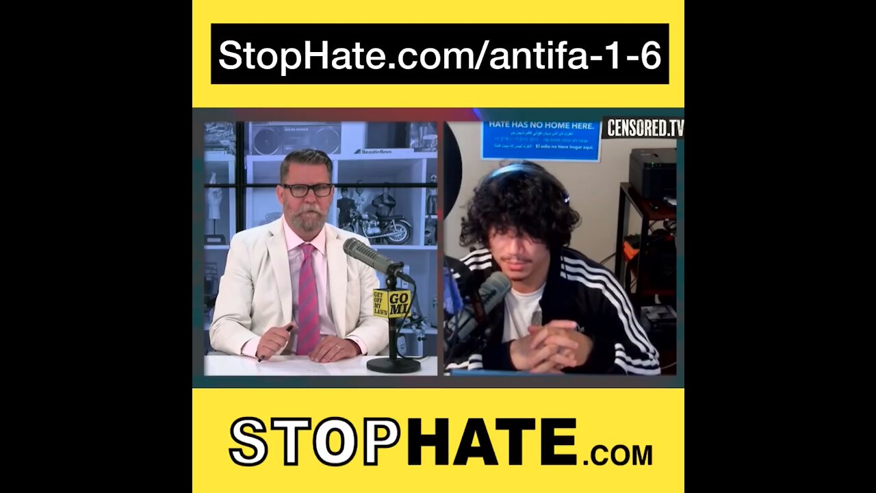 Gavin and Ryan Discuss Stop Hate Antifa Montage