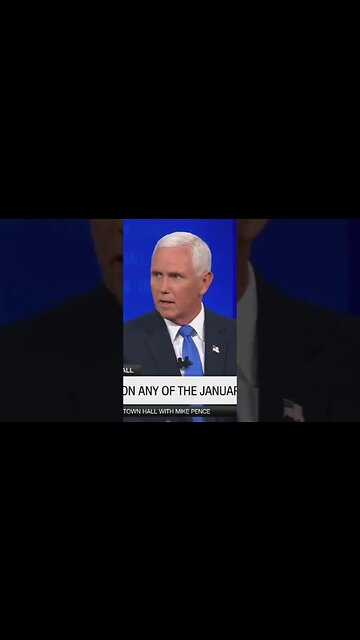 Mike Pence on Jan 6 Pardons