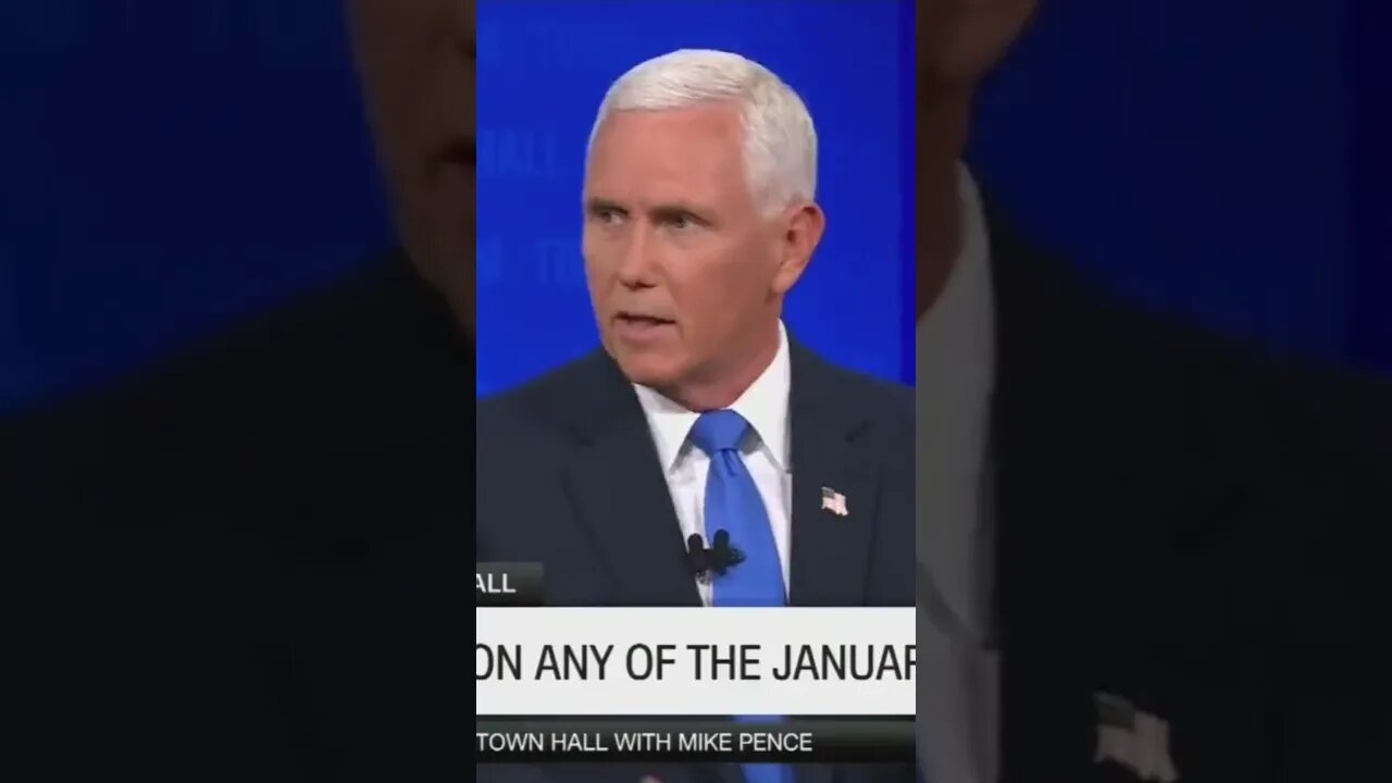 Mike Pence on Jan 6 Pardons