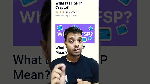 What is HFSP in Crypto