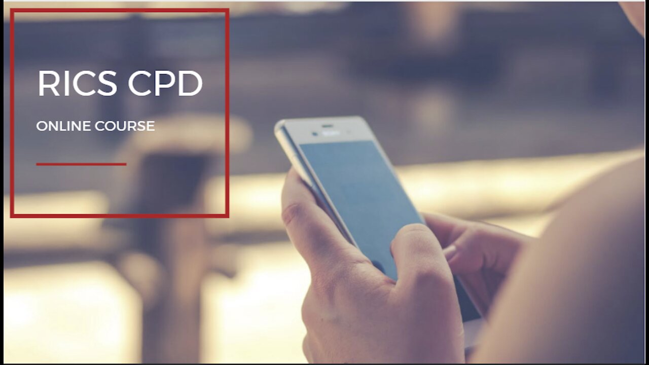 RICS CPD 3