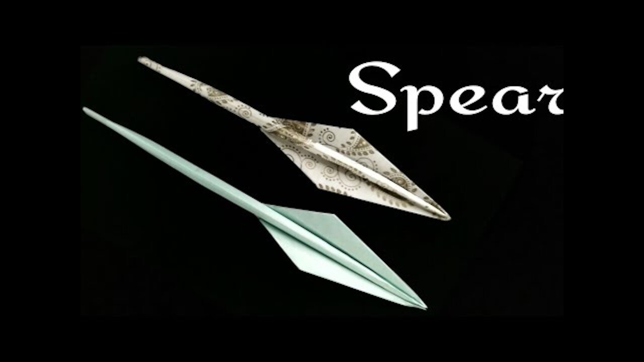 How to Make a Paper Spear
