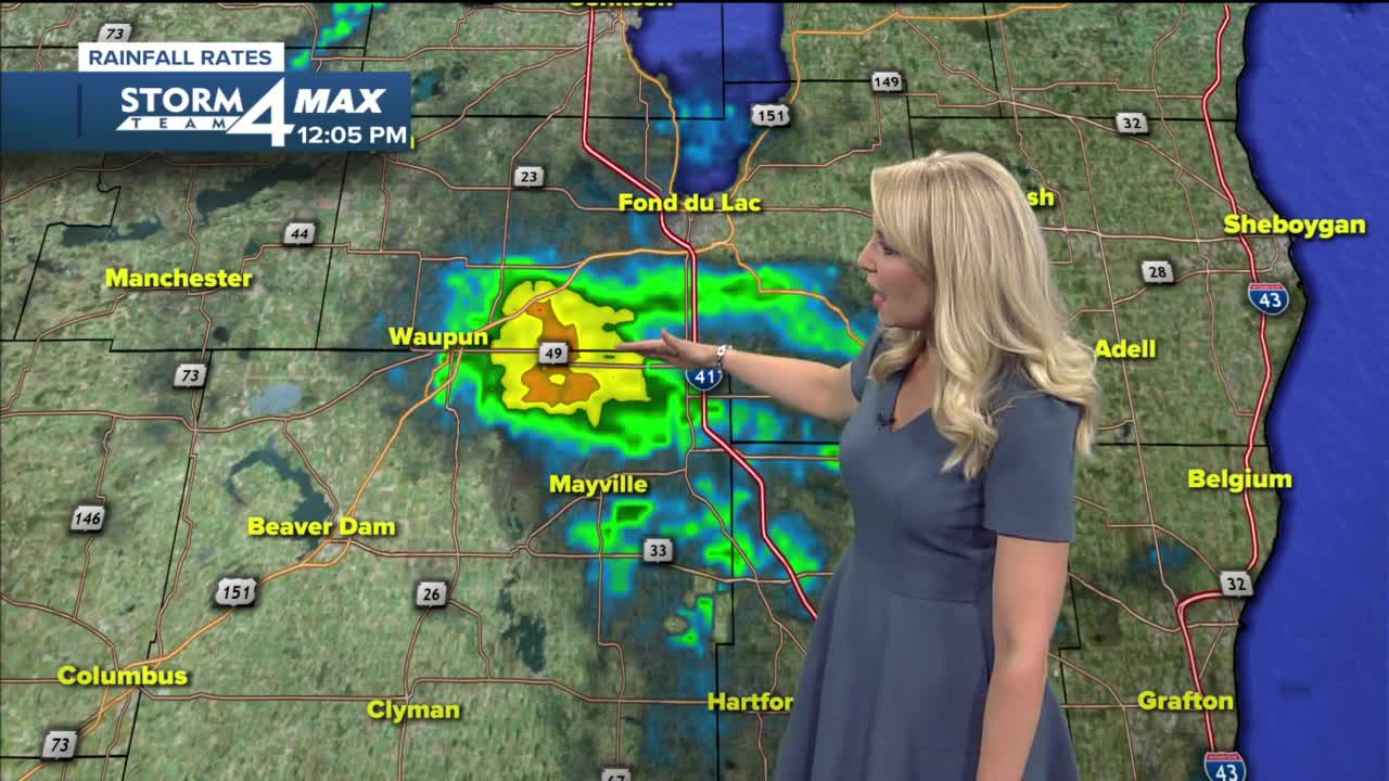 Showers possible later Wednesday