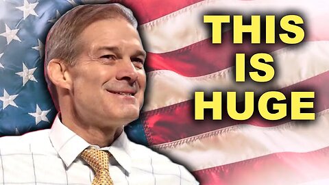 BREAKING: JIM JORDAN SHOCKS THE WORLD!